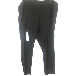 Black leggings plus 4x mid-rise